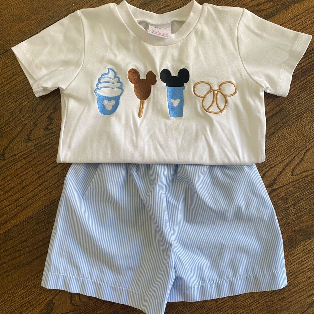 Stitchy Fish Disney Set
